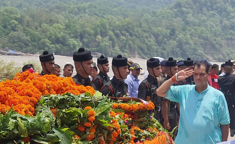 Last farewell to the brave martyr