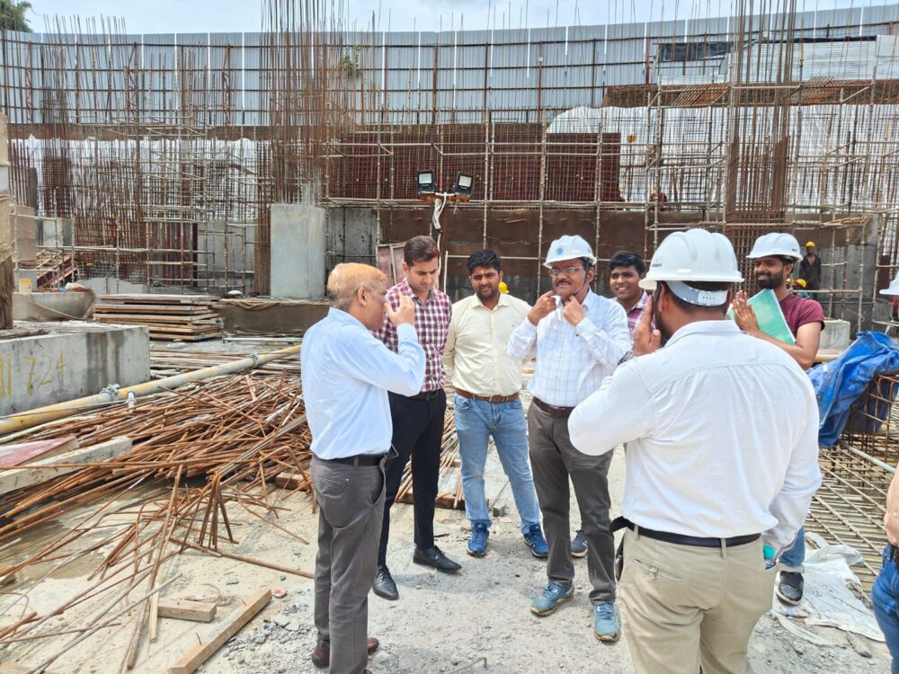 Inspection of green building project