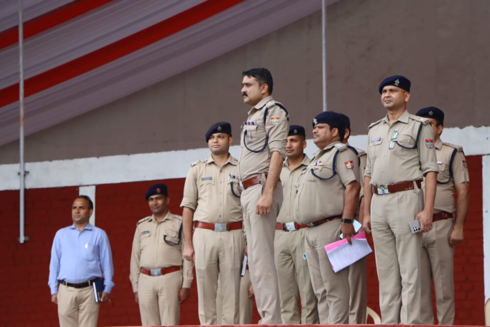 independence day parade rehearsal
