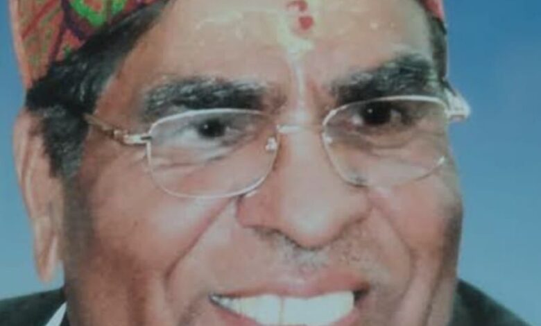 Anusuya Prasad Bhatt condolences