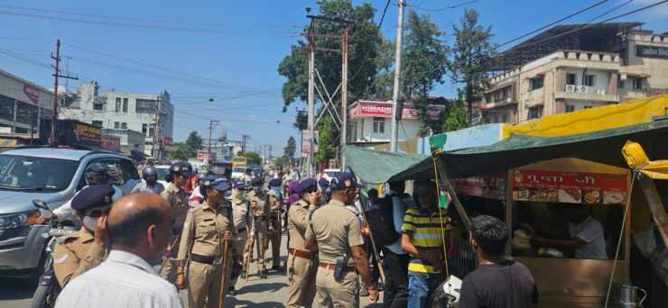 temporary encroachment