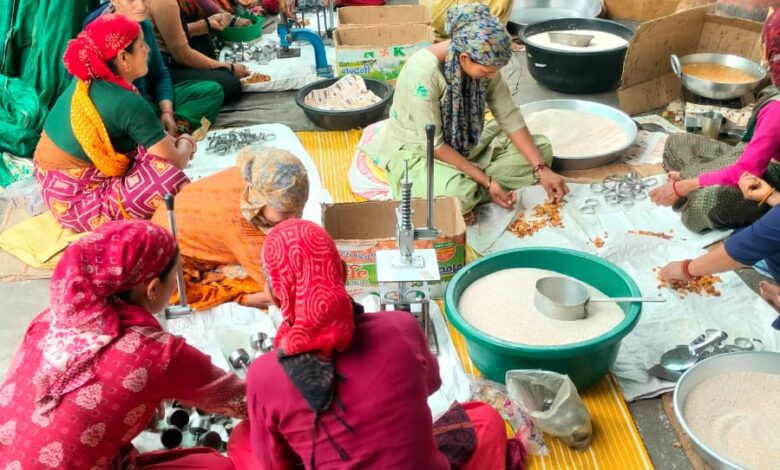 local product stalls