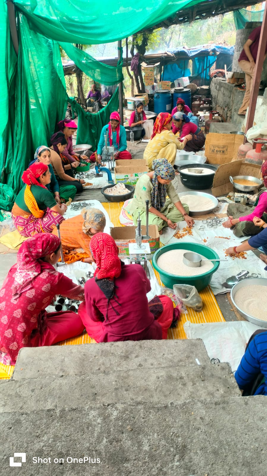 local product stalls