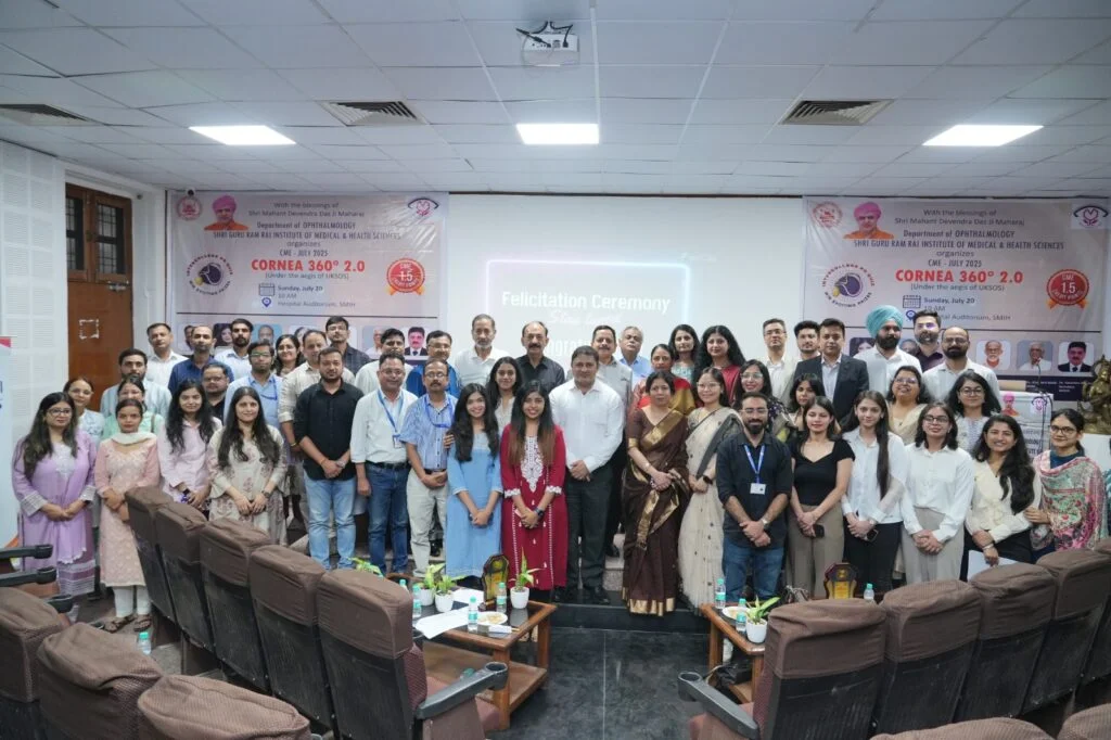 Rheumatoid patient corneal