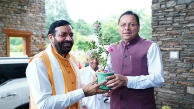 Haryana CM Saini welcomed