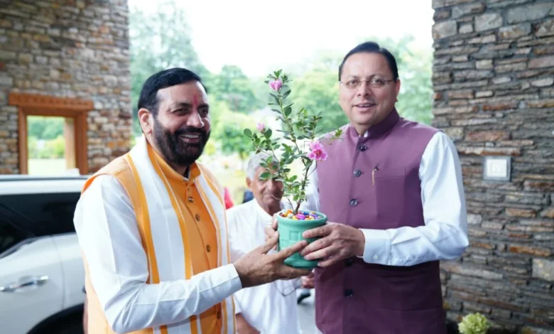 Haryana CM Saini welcomed