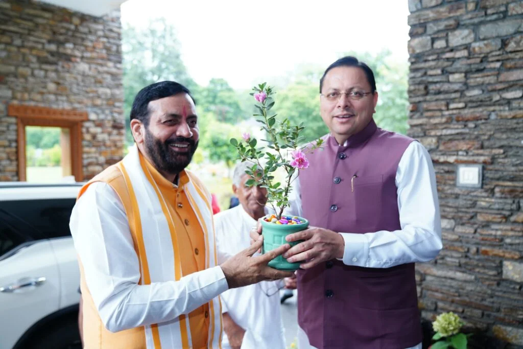 Haryana CM Saini welcomed