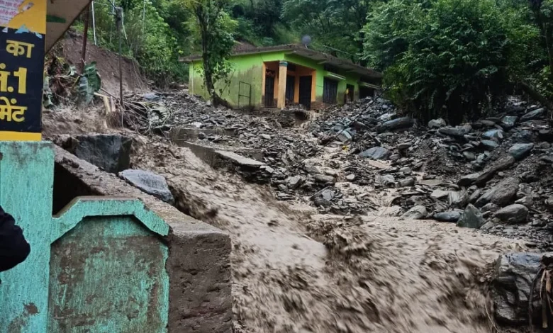 Naugaon affected by heavy rain