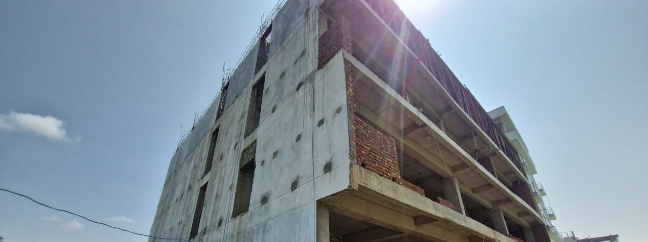 Multi storey building sealed