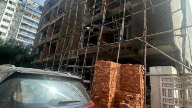Multi storey building sealed