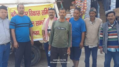 Relief materials to disaster victims