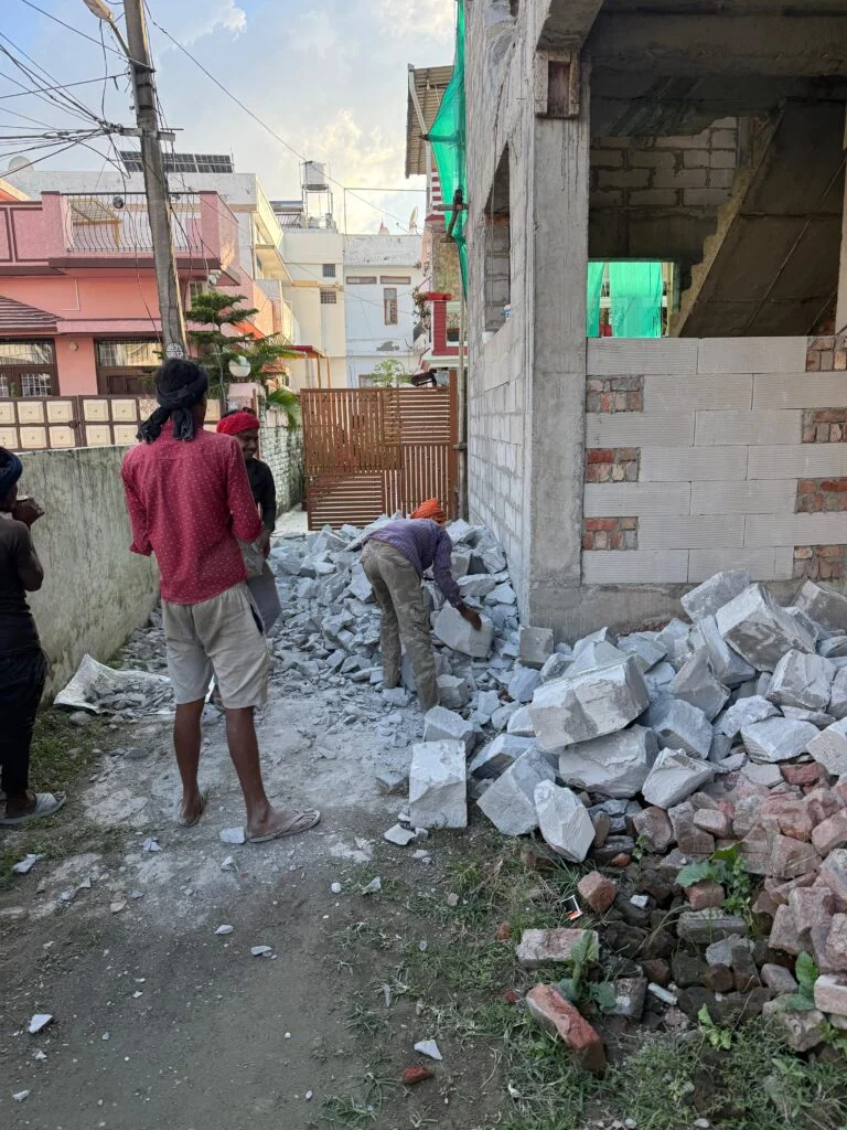 Illegal commercial construction