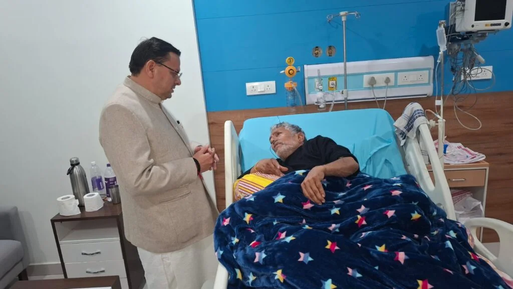 Diwakar Bhatt admitted to hospital