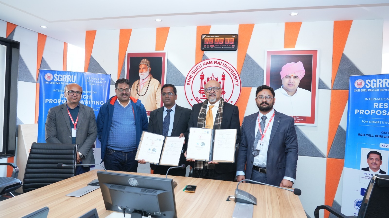 SGRR University MoU