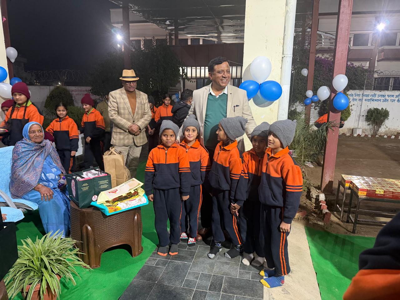 Birthday with Orphan Girls