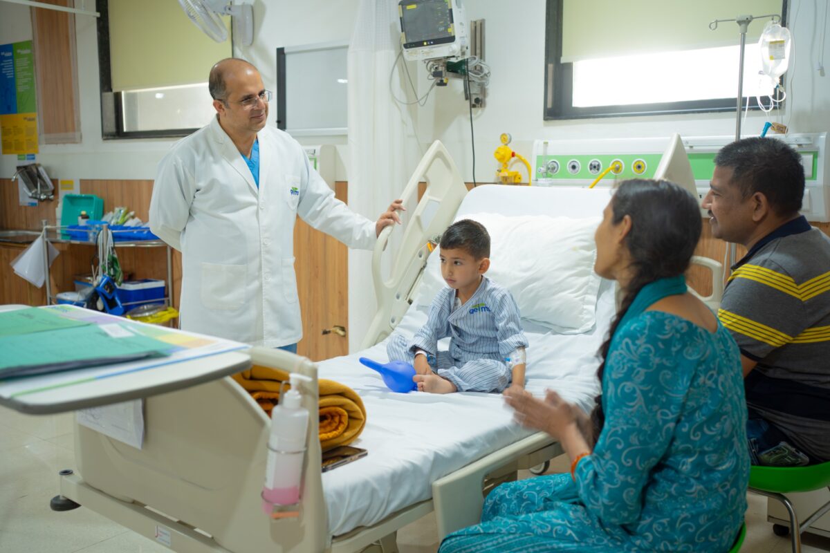 Treatment with POEM technique