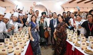 554 पराठों से ग्राफिक एरा ने रचा इतिहास