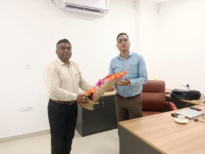 बीकेटीसी को मिले नये वित्त नियंत्रक, अधिकारियों ने किया स्वागत