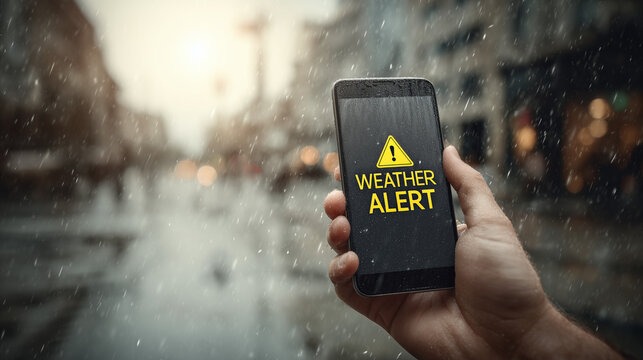 Weather orange alert