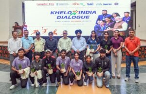 ग्राफिक एरा के छात्र भी पीएम के संवाद से जुड़े, खेलों में विशिष्ट उपलब्धि पाने वाले सम्मानित